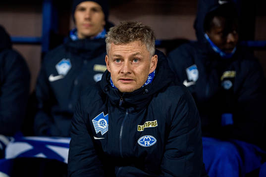Ole Gunnar Solskjær, manager of Molde