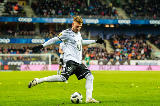 Nicklas Bendtner of Rosenborg