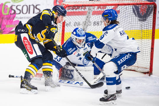 Bläddra bland fler bilder av Ishockey, Hockeyallsvenskan, Södertälje - Leksand