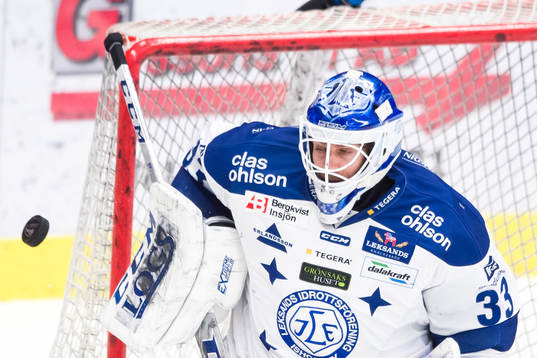 Leksands målvakt Axel Brage