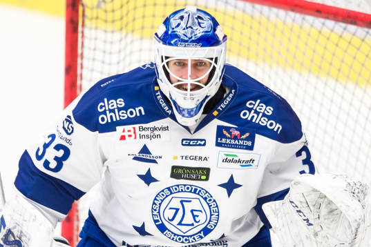 Leksands målvakt Axel Brage