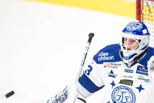 Leksands målvakt Axel Brage
