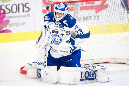Leksands målvakt Axel Brage