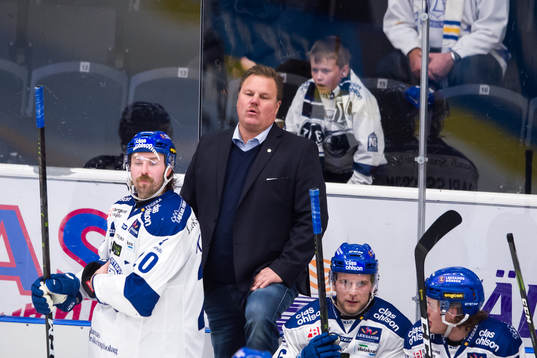 Leksands tränare Leif Carlsson