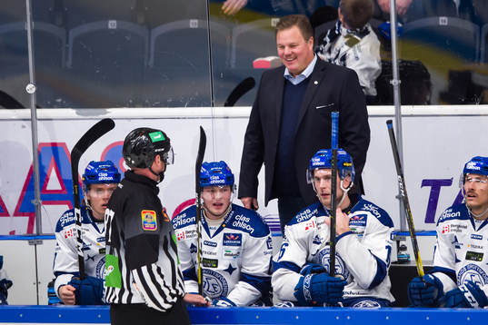 Leksands tränare Leif Carlsson