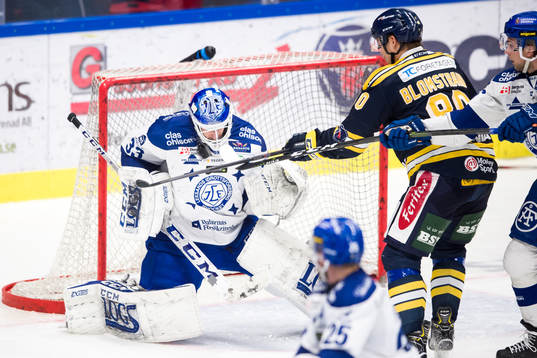 Leksands målvakt Axel Brage