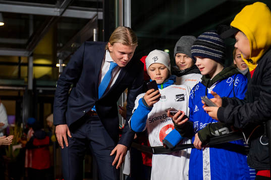 Erling Braut Haaland of Molde