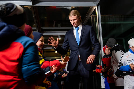 Erling Braut Haaland of Molde