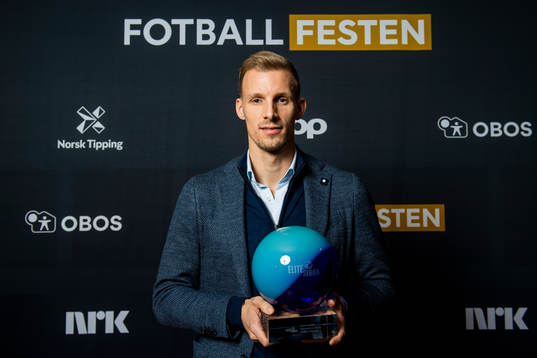 Goalkeeper André Hansen of Rosenborg poses for a portrait