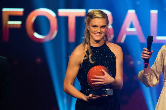 Kristine Leine of Røa is awarded the prize as the role