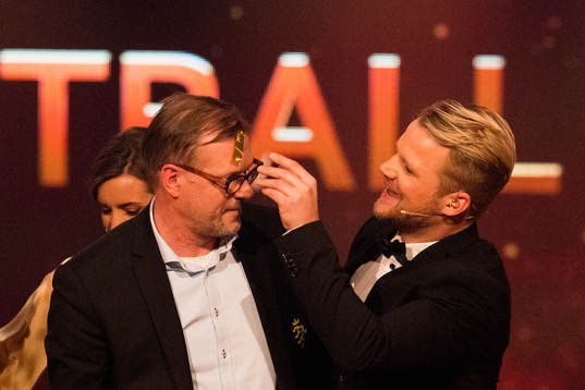 Kjetil Rekdal of Start is awarded "Kniksens Hederspris"