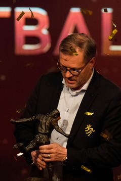Kjetil Rekdal of Start is awarded "Kniksens Hederspris" by