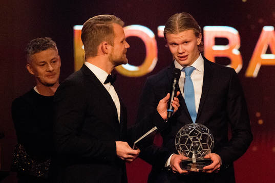 Ole Gunnar Solskjær, manager of Molde, Jonas