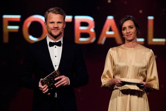 Jonas Bergh-Johnsen and Susanne Wergeland, TV hosts