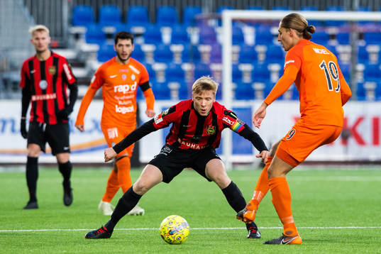 Brommapojkarnas Gustav Sandberg Magnusson och AFC