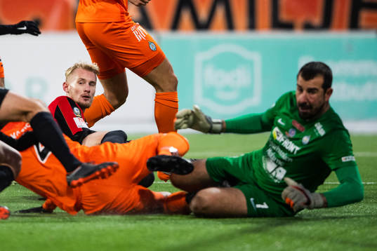 Brommapojkarnas Ludvig Öhman Silwerfeldt gör 1-0