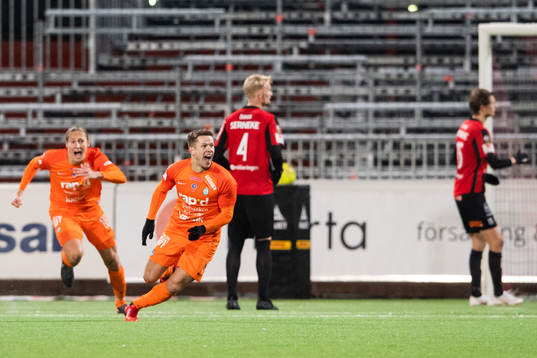 AFC Eskilstunas Bajram Ajeti jublar