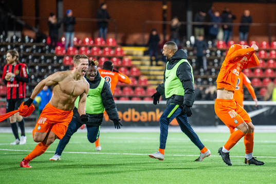 AFC Eskilstunas Bajram Ajeti jublar