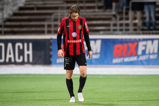 Brommapojkarnas Markus Gustafsson deppar