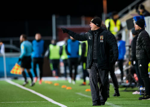 Brommapojkarnas tränare Roberth Björknesjö