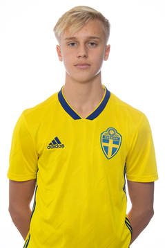 Ludvig Nicklasson i P15-landslaget