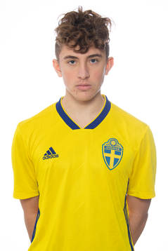 Isaac Antonsson i P15-landslaget