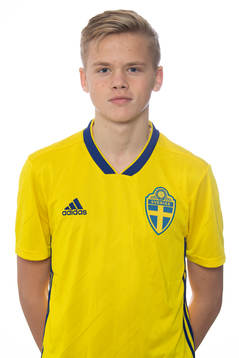 Leo Frigell Jansson i P15-landslaget