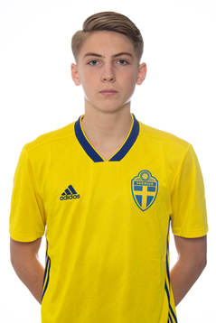 Casper Nilsson i P15-landslaget
