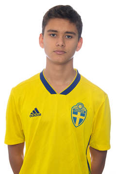 Malte Svensson i P15-landslaget