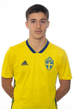 Bleron Mehmeti i P15-landslaget