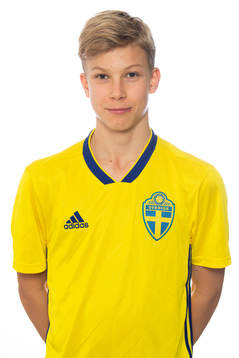Jonathan Johansson i P15-landslaget