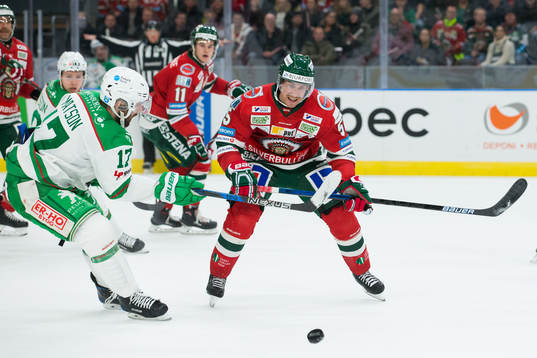Rögles Taylor Matson och Frölundas Chay Genoway