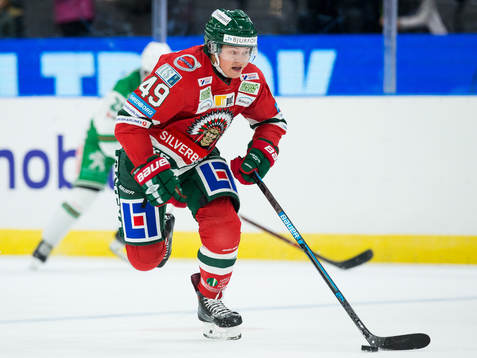 Frölundas Rhett Rakhshani
