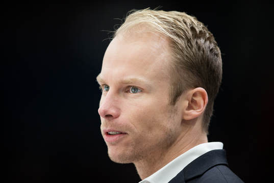 Frölundas assisterande tränare Johan Lundskog
