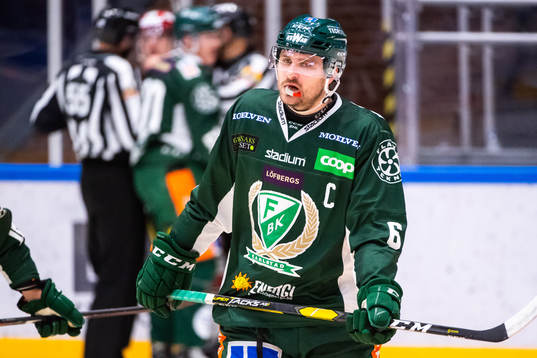 Färjestads Mikael Wikstrand deppar