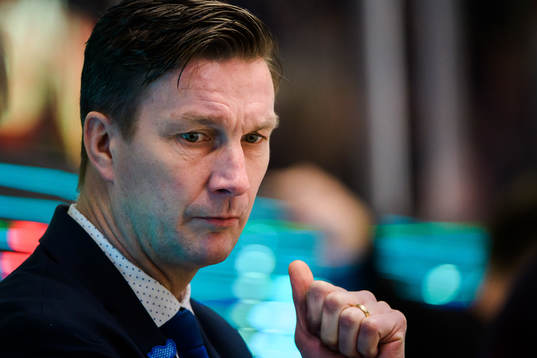 Färjestads tränare Johan Pennerborn