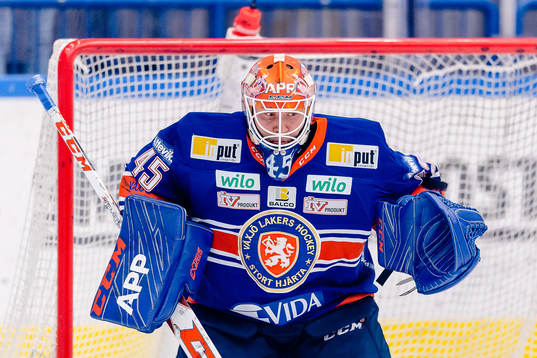 Växjös målvakt Viktor Andrén
