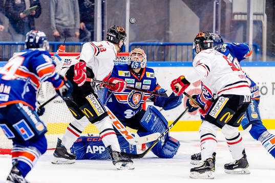 Växjös målvakt Viktor Andrén