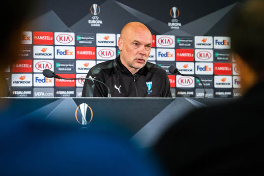 Head Coach Uwe Rösler of Malmö FF