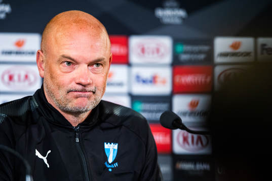 Head Coach Uwe Rösler of Malmö FF