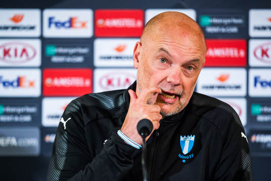 Head Coach Uwe Rösler of Malmö FF
