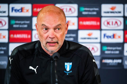 Head Coach Uwe Rösler of Malmö FF