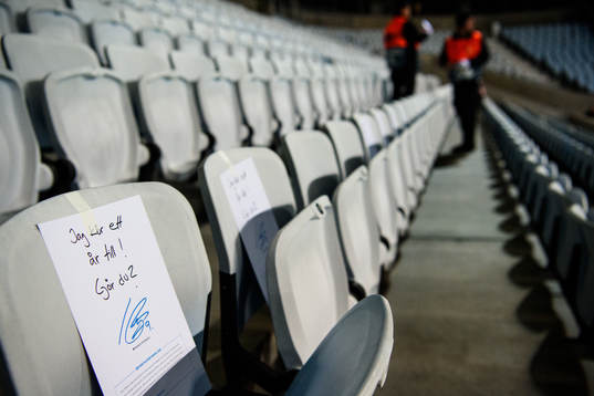 A message from Markus Rosenberg of Malmö FF to the