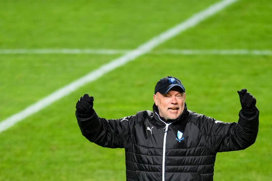 Head coach Uwe Rösler of Malmö FF