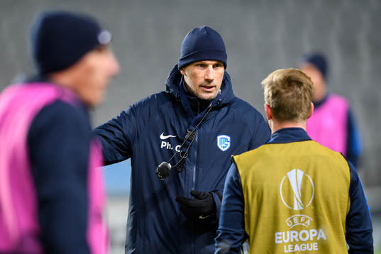 Philippe Clement, head coach of Genk