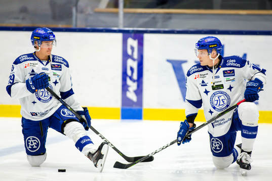 Leksands David Rundqvist och Tor Immo värmer upp
