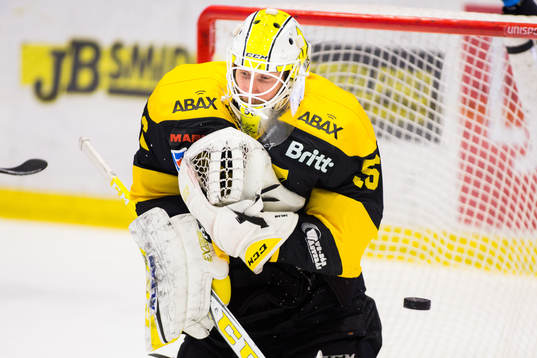 Västerås målvakt Marcus Dahlbom