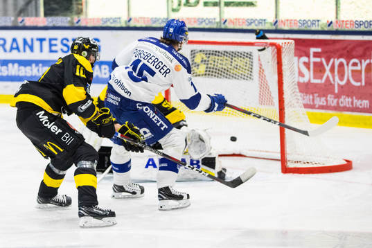 Leksands Johan Porsberger gör 1-1