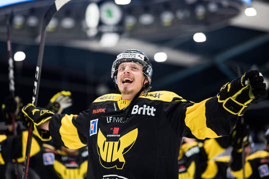Västerås Jimmie Jansson jublar