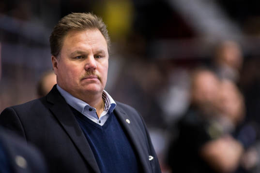 Leksands tränare Leif Carlsson